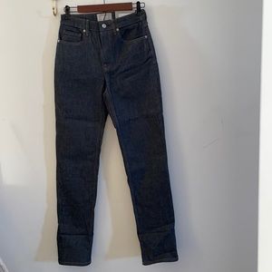 Everlane, high rise straight jean, brand new, 26.